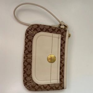 Authentic Coach wristlet NWOT